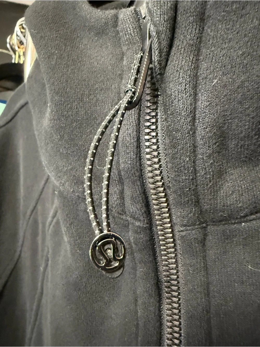 Lululemon Scuba Oversized Funnel Neck Half-Zip Hoodie Black Size M/L